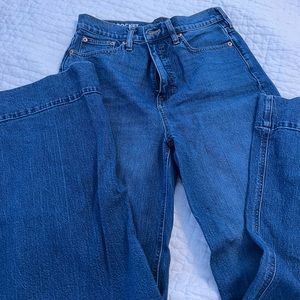 J Crew Five Pocket Wide Leg Trouser, Size 28